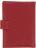 Обложка для документов Versado 067-3 Красный relief red - фото №5